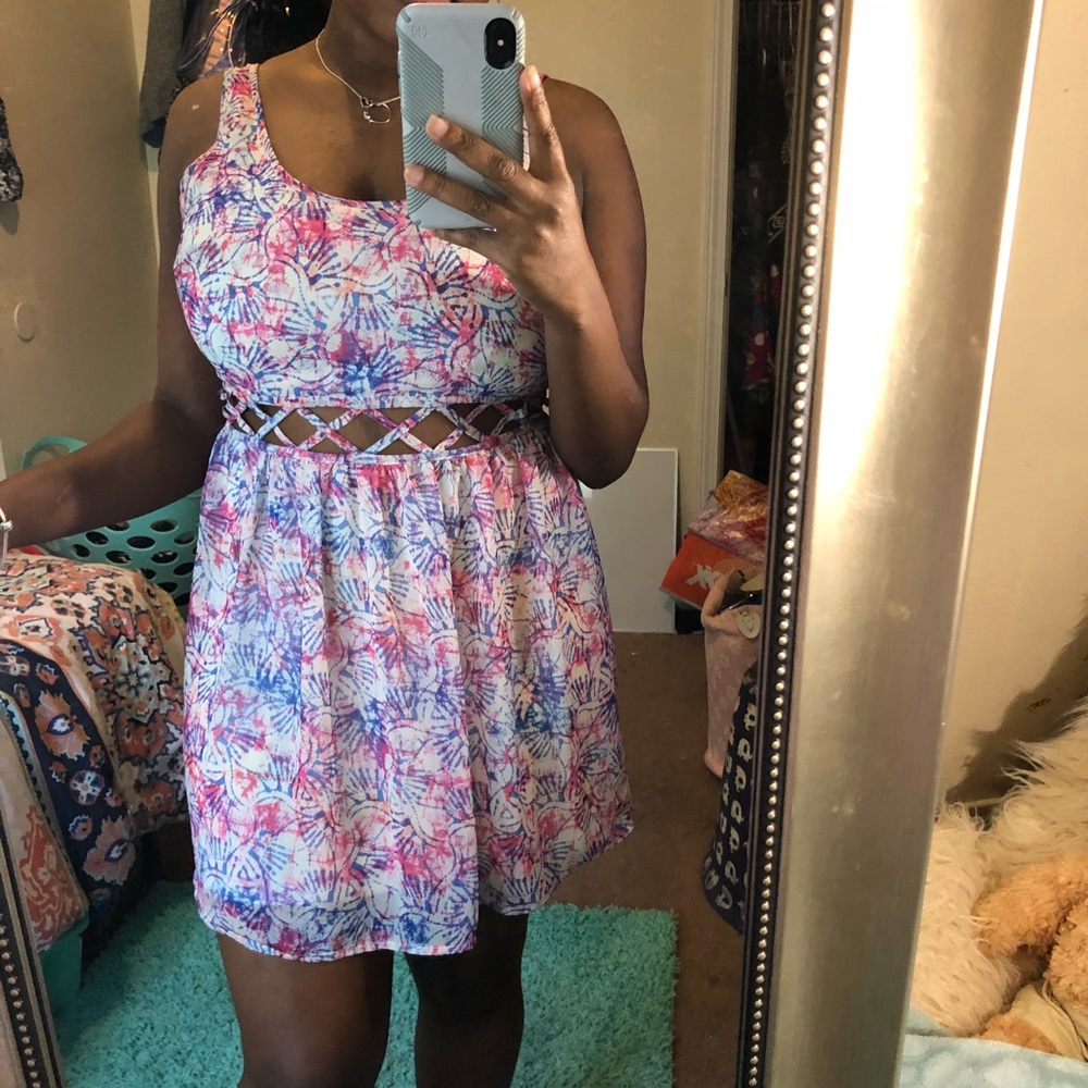 An Aeropostale multicolored mini dress